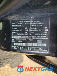 Zdjęcie 13 z 13 samochodu: 2010 FORD TRANSIT CONNECT XLT VIN:NM0KS9BN6AT017298 - miniatura