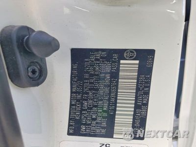 Zdjęcie 12 z 12 samochodu: 2022 TOYOTA CAMRY SE VIN:4T1G11AK8NU697642 - miniatura