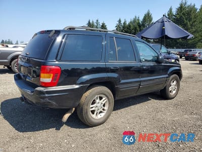 Trzecie zdjęcie samochodu z tyłu: 2000 JEEP GRAND CHEROKEE LIMITED VIN:1J4GW58N8YC280409 - miniatura