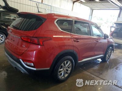 Trzecie zdjęcie samochodu z tyłu: 2019 HYUNDAI SANTA FE SE VIN:5NMS2CAD0KH077427 - miniatura
