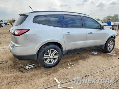 Trzecie zdjęcie samochodu z tyłu: 2017 CHEVROLET TRAVERSE LT VIN:1GNKVHKD8HJ343323 - miniatura