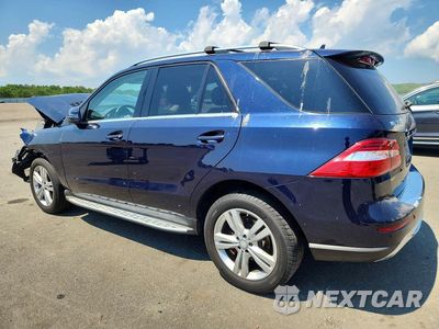 Drugie zdjęcie samochodu z przodu: 2014 MERCEDES-BENZ ML 350 4MATIC VIN:4JGDA5HB2EA356707 - miniatura