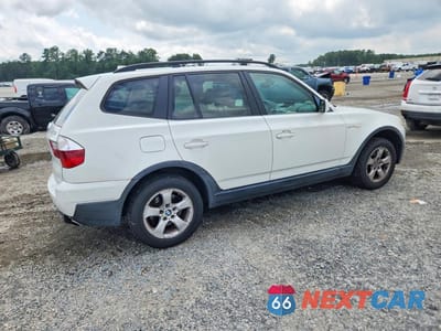 Trzecie zdjęcie samochodu z tyłu: 2007 BMW X3 3.0SI VIN:WBXPC93447WF24595 - miniatura