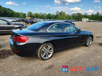 Trzecie zdjęcie samochodu z tyłu: 2019 BMW 430XI VIN:WBA4Z3C52KEF31464 - miniatura