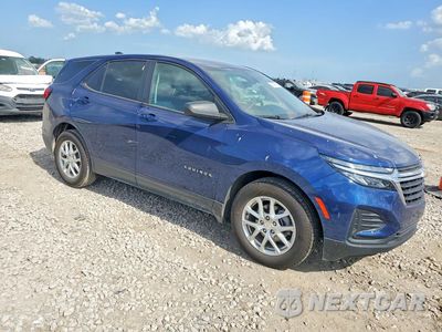 Czwarte zdjęcie samochodu z boku: 2023 CHEVROLET EQUINOX LS VIN:3GNAXHEG1PL154449 - miniatura