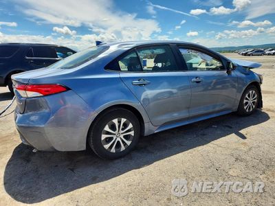 Trzecie zdjęcie samochodu z tyłu: 2022 TOYOTA COROLLA LE VIN:JTDEAMDE8NJ057855 - miniatura