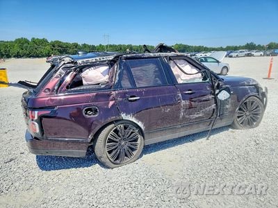 Trzecie zdjęcie samochodu z tyłu: 2019 LAND ROVER RANGE ROVER HSE VIN:SALGS2SV2KA559844 - miniatura