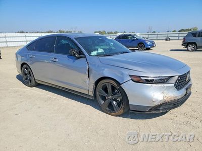 Czwarte zdjęcie samochodu z boku: 2023 HONDA ACCORD HYBRID SPORT-L VIN:1HGCY2F73PA063279 - miniatura