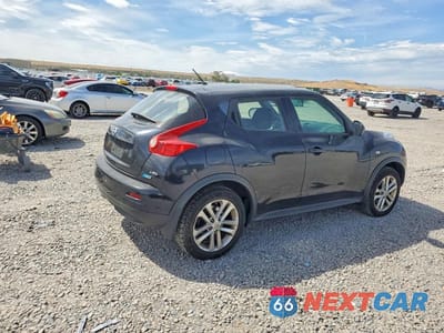 Trzecie zdjęcie samochodu z tyłu: 2014 NISSAN JUKE S VIN:JN8AF5MV7ET355683 - miniatura