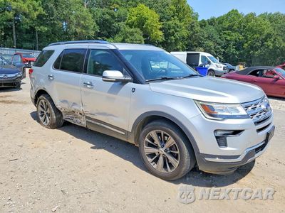 Czwarte zdjęcie samochodu z boku: 2018 FORD EXPLORER LIMITED VIN:1FM5K8F82JGB66634 - miniatura