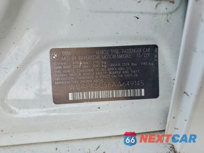 Zdjęcie 12 z 12 samochodu: 2010 BMW 328 XI SULEV VIN:WBAPK5C56AA649145 - miniatura