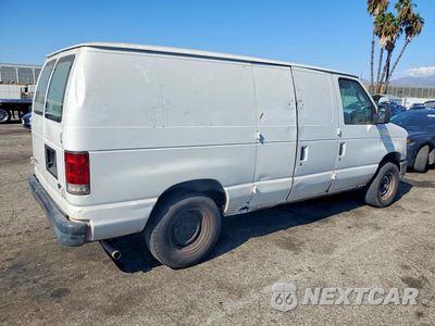 Trzecie zdjęcie samochodu z tyłu: 2008 FORD E150 DELIVERY VAN VIN:1FTNE14WX8DA61212 - miniatura
