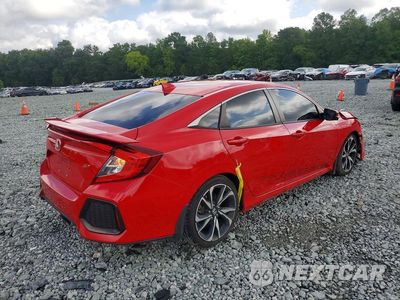 Trzecie zdjęcie samochodu z tyłu: 2018 HONDA CIVIC SI VIN:2HGFC1E57JH707980 - miniatura