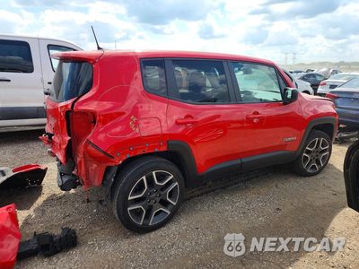 Trzecie zdjęcie samochodu z tyłu: 2020 JEEP RENEGADE SPORT VIN:ZACNJBAB6LPL77197 - miniatura