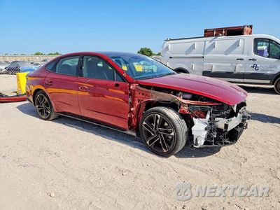 Czwarte zdjęcie samochodu z boku: 2025 HYUNDAI SONATA N LINE VIN:KMHL54JC3SA464004 - miniatura
