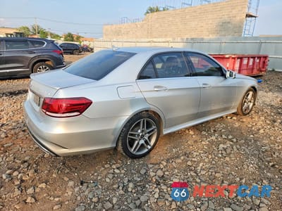 Trzecie zdjęcie samochodu z tyłu: 2014 MERCEDES-BENZ E 350 4MATIC VIN:WDDHF8JBXEA913064 - miniatura
