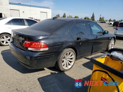 Trzecie zdjęcie samochodu z tyłu: 2007 BMW 750 I VIN:WBAHL83547DT09339 - miniatura