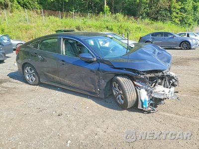 Czwarte zdjęcie samochodu z boku: 2017 HONDA CIVIC LX VIN:2HGFC2F58HH577397 - miniatura