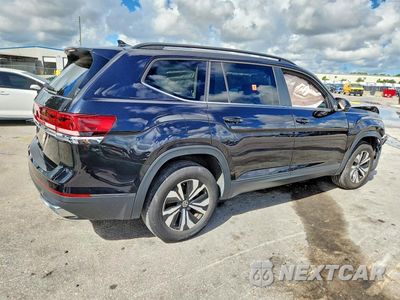 Trzecie zdjęcie samochodu z tyłu: 2024 VOLKSWAGEN ATLAS SE VIN:1V2DR2CA4RC512264 - miniatura