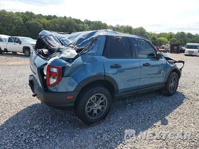 Trzecie zdjęcie samochodu z tyłu: 2023 FORD BRONCO SPORT BIG BEND VIN:3FMCR9B62PRE31521 - miniatura