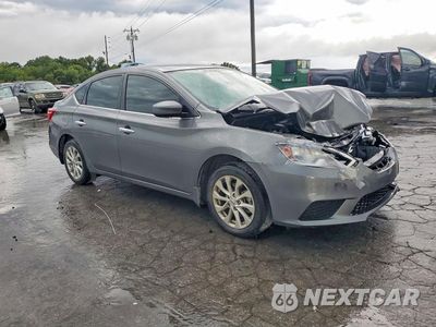 Czwarte zdjęcie samochodu z boku: 2019 NISSAN SENTRA SV VIN:3N1AB7AP1KY374051 - miniatura