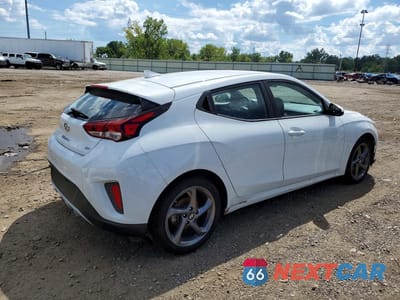 Trzecie zdjęcie samochodu z tyłu: 2019 HYUNDAI VELOSTER 2.0L VIN:KMHTG6AF1KU017038 - miniatura