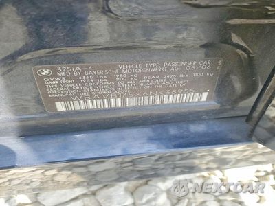 Zdjęcie 12 z 12 samochodu: 2006 BMW 325 I AUTOMATIC VIN:WBAVB175X6NK38955 - miniatura