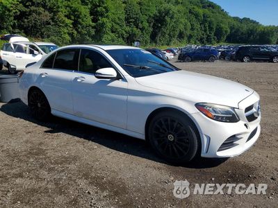 Czwarte zdjęcie samochodu z boku: 2020 MERCEDES-BENZ C 300 4MATIC VIN:W1KWF8EBXLR602492 - miniatura