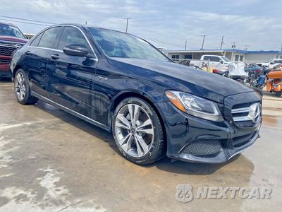 Czwarte zdjęcie samochodu z boku: 2018 MERCEDES-BENZ C 300 VIN:WDDWF4JB7JR338739 - miniatura