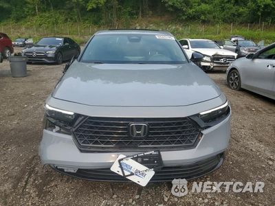 Piąte zdjęcie samochodu w środku: 2024 HONDA ACCORD HYBRID SPORT-L VIN:1HGCY2F7XRA075688 - miniatura