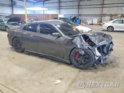 Czwarte zdjęcie samochodu z boku: 2019 DODGE CHARGER SCAT PACK VIN:2C3CDXGJ2KH727412 - miniatura