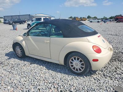 Drugie zdjęcie samochodu z przodu: 2005 VOLKSWAGEN NEW BEETLE GLS VIN:3VWCM31Y05M354464 - miniatura