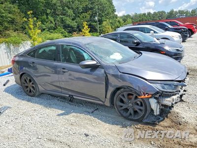 Czwarte zdjęcie samochodu z boku: 2021 HONDA CIVIC SPORT VIN:2HGFC2F83MH505298 - miniatura
