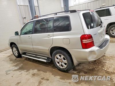 Drugie zdjęcie samochodu z przodu: 2001 TOYOTA HIGHLANDER BASE VIN:JTEHF21A010027653 - miniatura