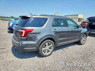 Trzecie zdjęcie samochodu z tyłu: 2018 FORD EXPLORER LIMITED VIN:1FM5K8FH8JGB18488 - miniatura