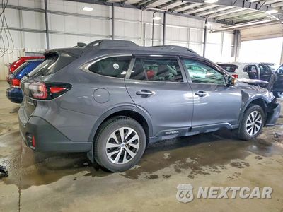 Trzecie zdjęcie samochodu z tyłu: 2021 SUBARU OUTBACK PREMIUM VIN:4S4BTADC6M3154030 - miniatura