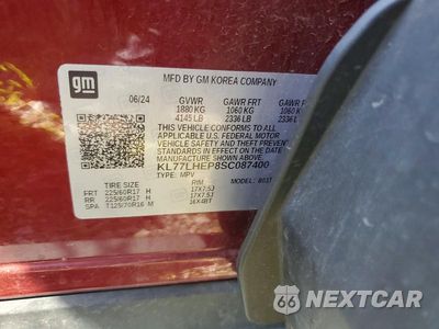 Zdjęcie 14 z 14 samochodu: 2025 CHEVROLET TRAX 1LT VIN:KL77LHEP8SC087400 - miniatura