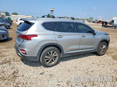 Trzecie zdjęcie samochodu z tyłu: 2020 HYUNDAI SANTA FE SEL VIN:5NMS33AD4LH251580 - miniatura
