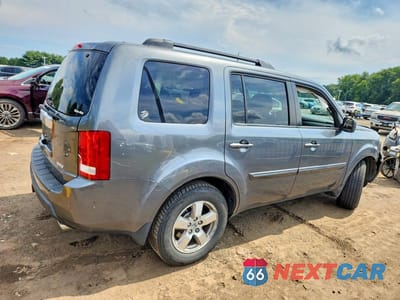 Trzecie zdjęcie samochodu z tyłu: 2011 HONDA PILOT EXL VIN:5FNYF4H53BB104866 - miniatura