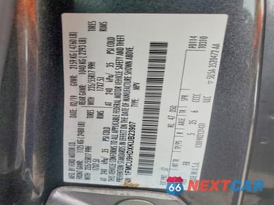 Zdjęcie 13 z 13 samochodu: 2019 FORD ESCAPE SEL VIN:1FMCU9HDXKUB23907 - miniatura