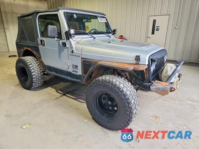 Czwarte zdjęcie samochodu z boku: 2002 JEEP WRANGLER / TJ X VIN:1J4FA39S82P745127 - miniatura