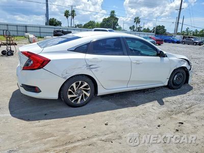 Trzecie zdjęcie samochodu z tyłu: 2018 HONDA CIVIC EX VIN:2HGFC2F71JH576132 - miniatura