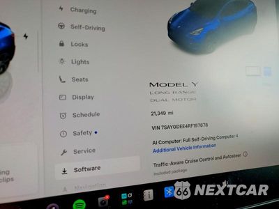 Zdjęcie 9 z 12 samochodu: 2024 TESLA MODEL Y VIN:7SAYGDEE4RF197878 - miniatura