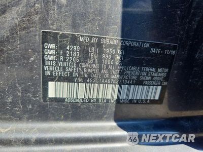 Zdjęcie 13 z 13 samochodu: 2019 SUBARU IMPREZA VIN:4S3GTAA67K3719441 - miniatura