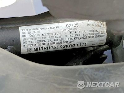 Zdjęcie 9 z 9 samochodu: 2025 YAMAHA YFZ320 A VIN:MH3RH25E9SK004315 - miniatura