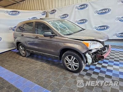 Czwarte zdjęcie samochodu z boku: 2010 HONDA CR-V EX VIN:5J6RE3H51AL030791 - miniatura