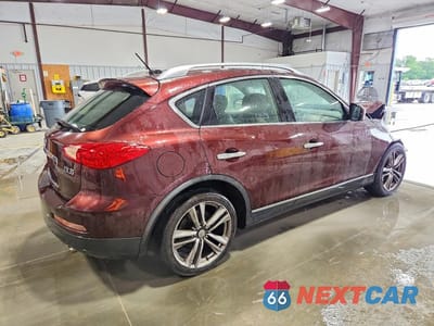 Trzecie zdjęcie samochodu z tyłu: 2011 INFINITI EX35 BASE VIN:JN1AJ0HR8BM853734 - miniatura