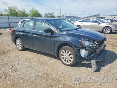 Czwarte zdjęcie samochodu z boku: 2016 NISSAN SENTRA S VIN:3N1AB7AP5GY283744 - miniatura