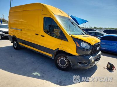 Czwarte zdjęcie samochodu z boku: 2021 FORD TRANSIT 250 DELIVERY VAN VIN:1FTBR1X86MKA60004 - miniatura