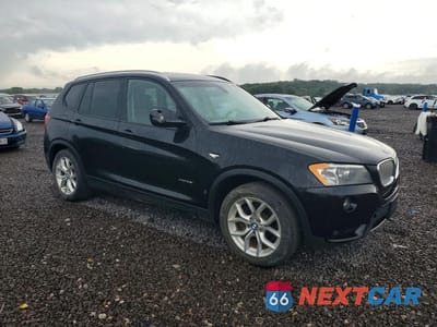 Czwarte zdjęcie samochodu z boku: 2012 BMW X3 XDRIVE35I VIN:5UXWX7C57CL735808 - miniatura